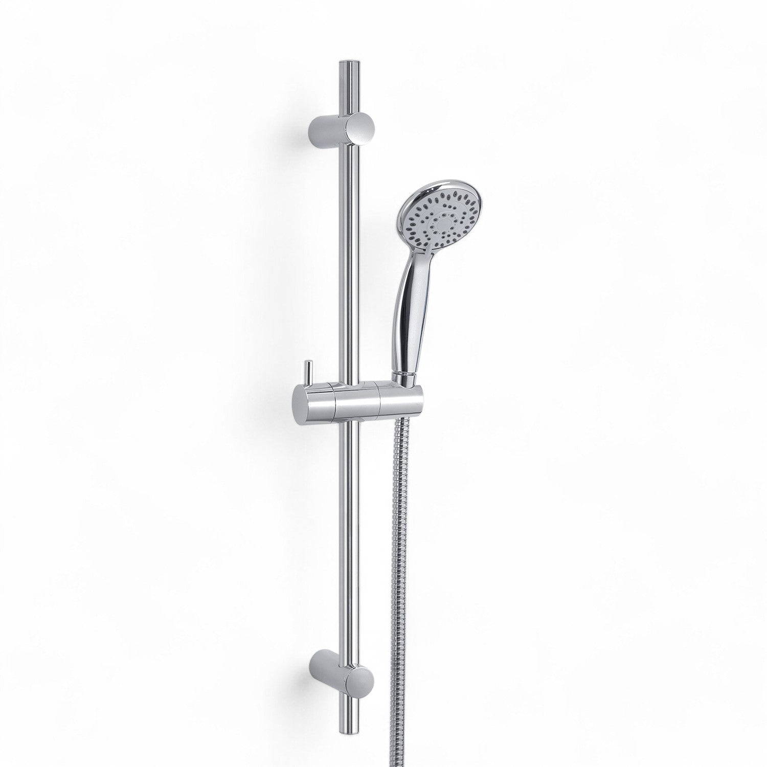 Saliscendi doccia in acciaio INOX doccetta 4 getti con flessibile antitorsione Easy 06