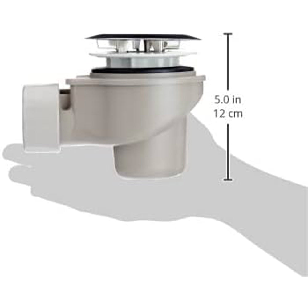 Piletta con piattello per piatto doccia foro diametro 6 cm