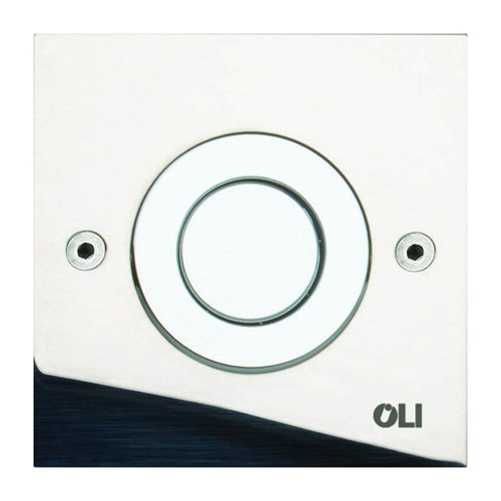 Comando pneumatico a parete a incasso mono trend inox