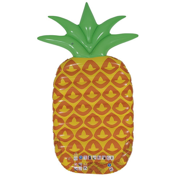 Materassino gonfiabile per mare o piscina 185x85 cm Ananas