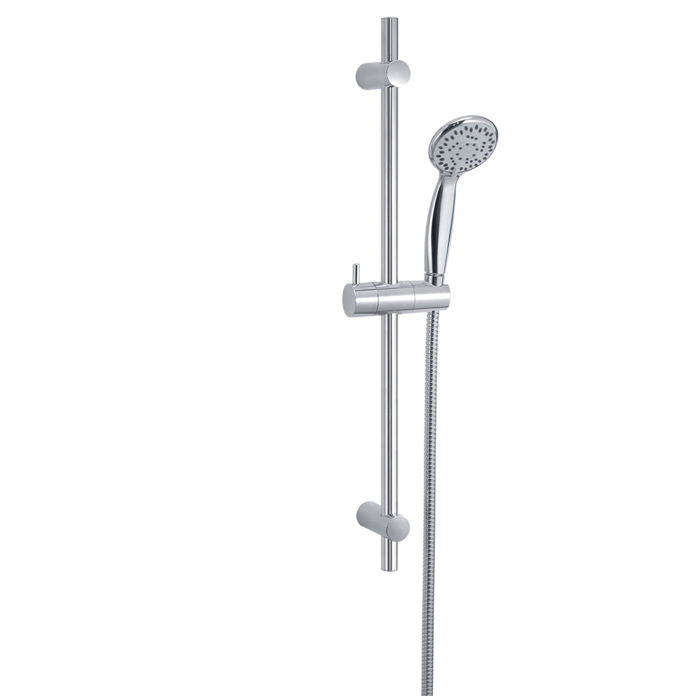 Saliscendi doccia in acciaio INOX doccetta 4 getti con flessibile antitorsione Easy 06