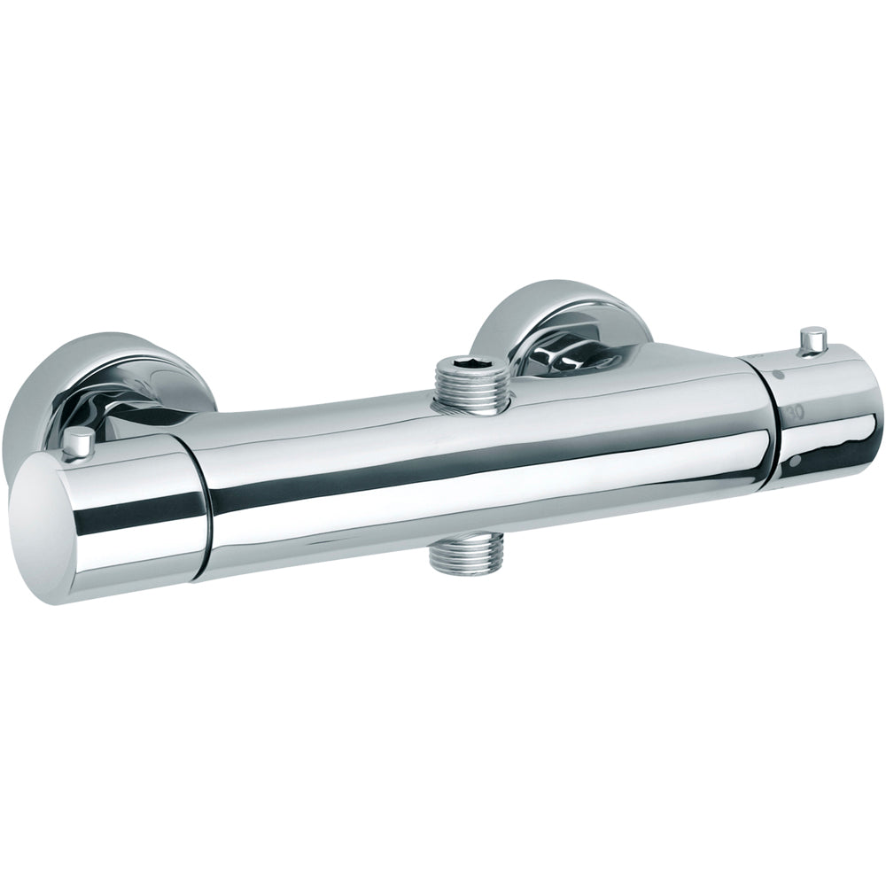 Miscelatore doccia cromo termostatico con deviatore a due vie Disco