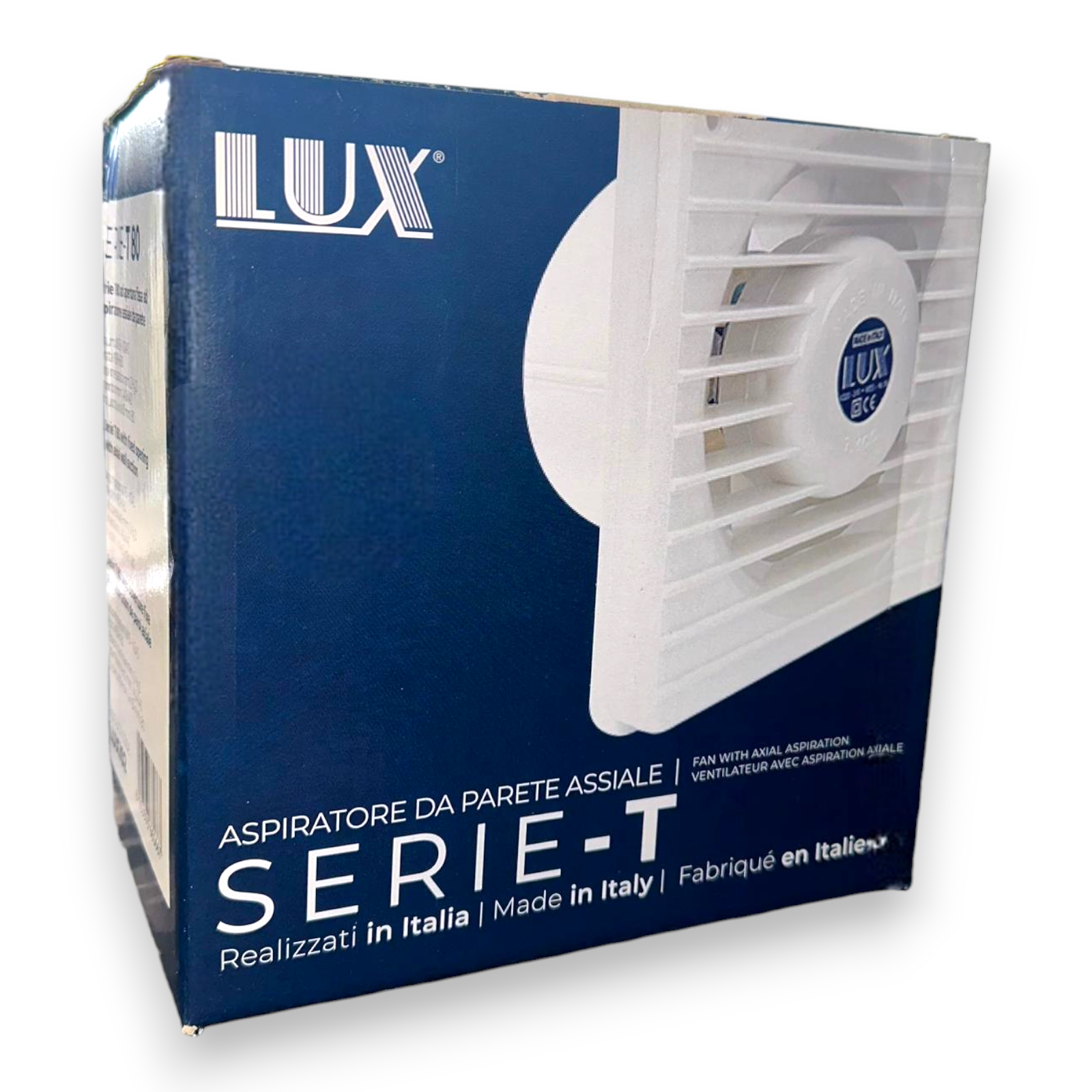 Ventilateur centrifuge électrique axial 15W pour mur T80/T100