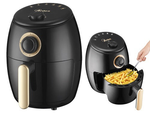 Friggitrice ad aria 2 litri con cesto anti aderente 1000 watt Eldorada Ardes AR1K32