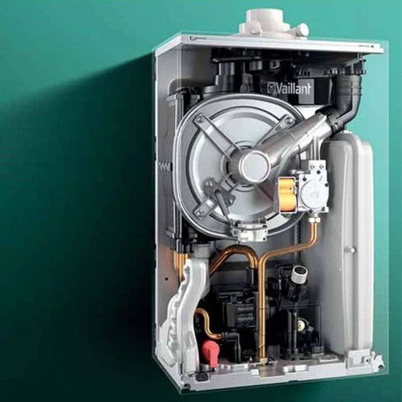 Caldaia a condensazione istantanea A con display innovativo touch screen metano 27x40xH62,6 cm Ecotec Intro Vmw