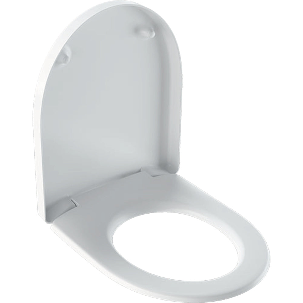 Sedile wc termoindurente bianco con chiusura rallentata ICON