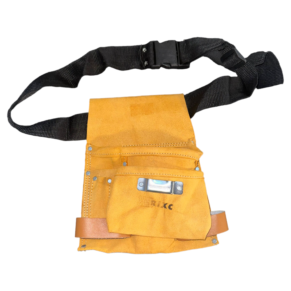 Sac à outils de menuisier en cuir avec porte-marteau Brixo