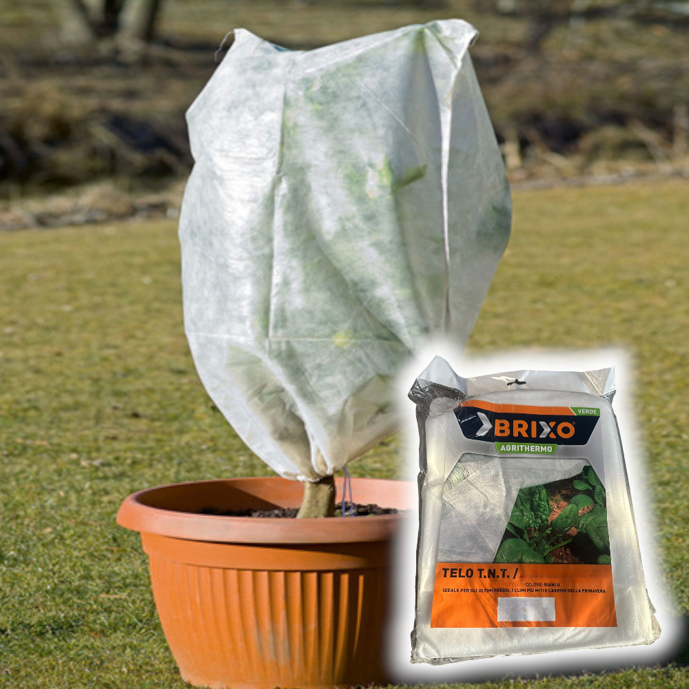 Tissu antigel en T.N.T. pour cultures en plein air ou sous serre différentes tailles Agrithermo BRIXO