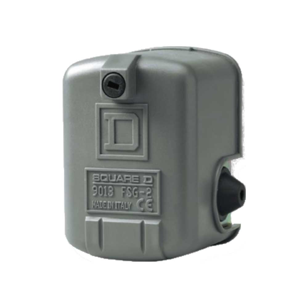 Pressostato con regolazione aumento della pressione