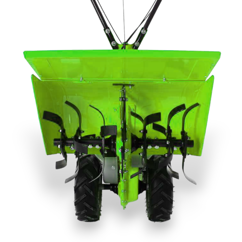 Tracteur automoteur à deux roues avec coupe-houe, moteur 5,5 CV, transmission avec marche arrière Green Cat Terra