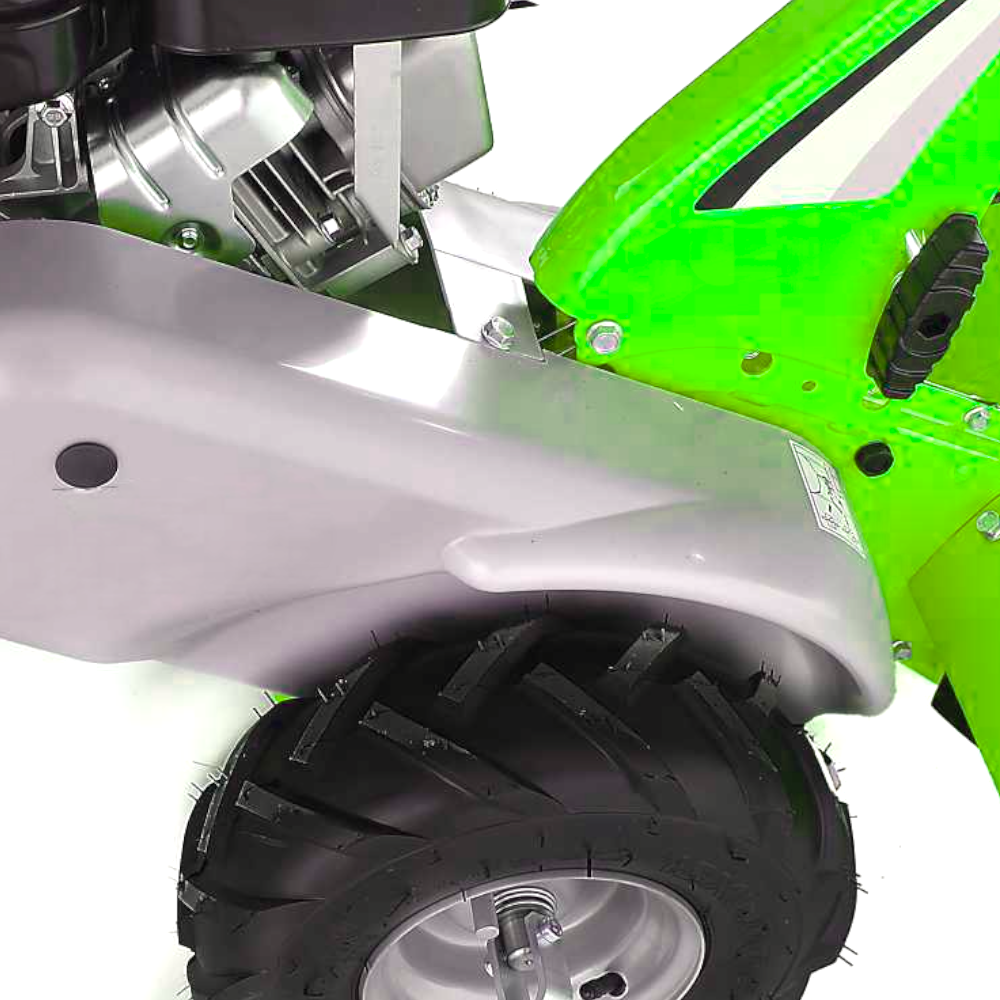 Tracteur automoteur à deux roues avec coupe-houe, moteur 5,5 CV, transmission avec marche arrière Green Cat Terra