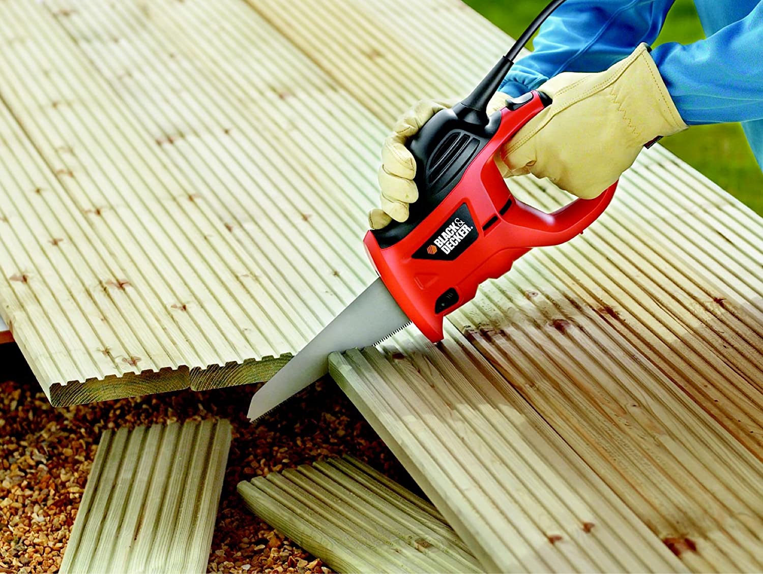 Scie multifonction bois et métal Scorpion 400W BLACK+DECKER KS880EC