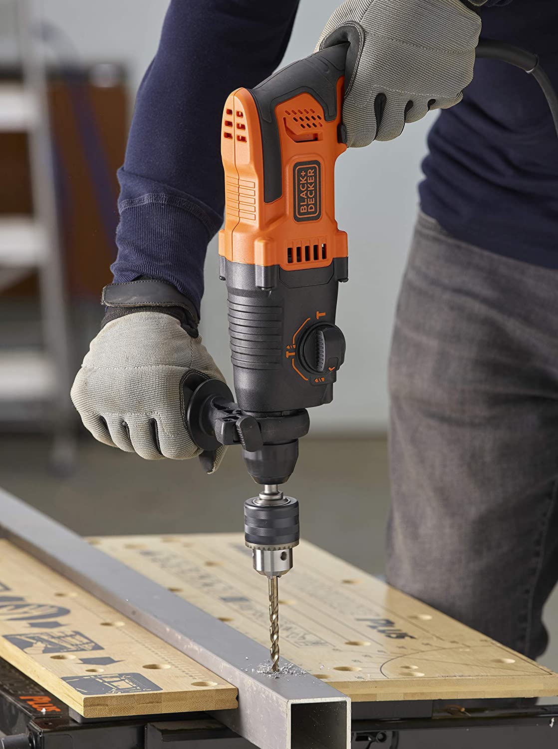 Martello Tassellatore Scalpellatore SDS+ 650W BLACK+DECKER BEHS01