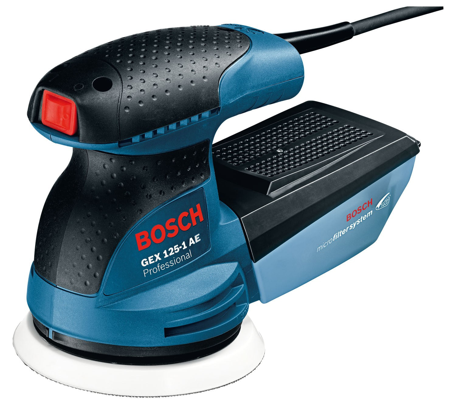 Ponceuse orbitale aléatoire professionnelle BOSCH 250W GEX125-1AE 