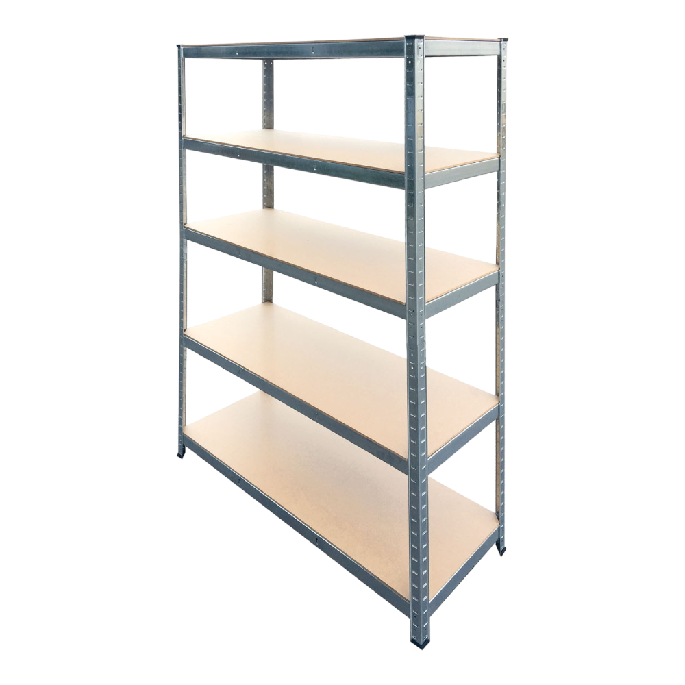 <transcy>Kit étagères 5 étagères emboîtables charge lourde Top Design - Brixo Silver 300</transcy>