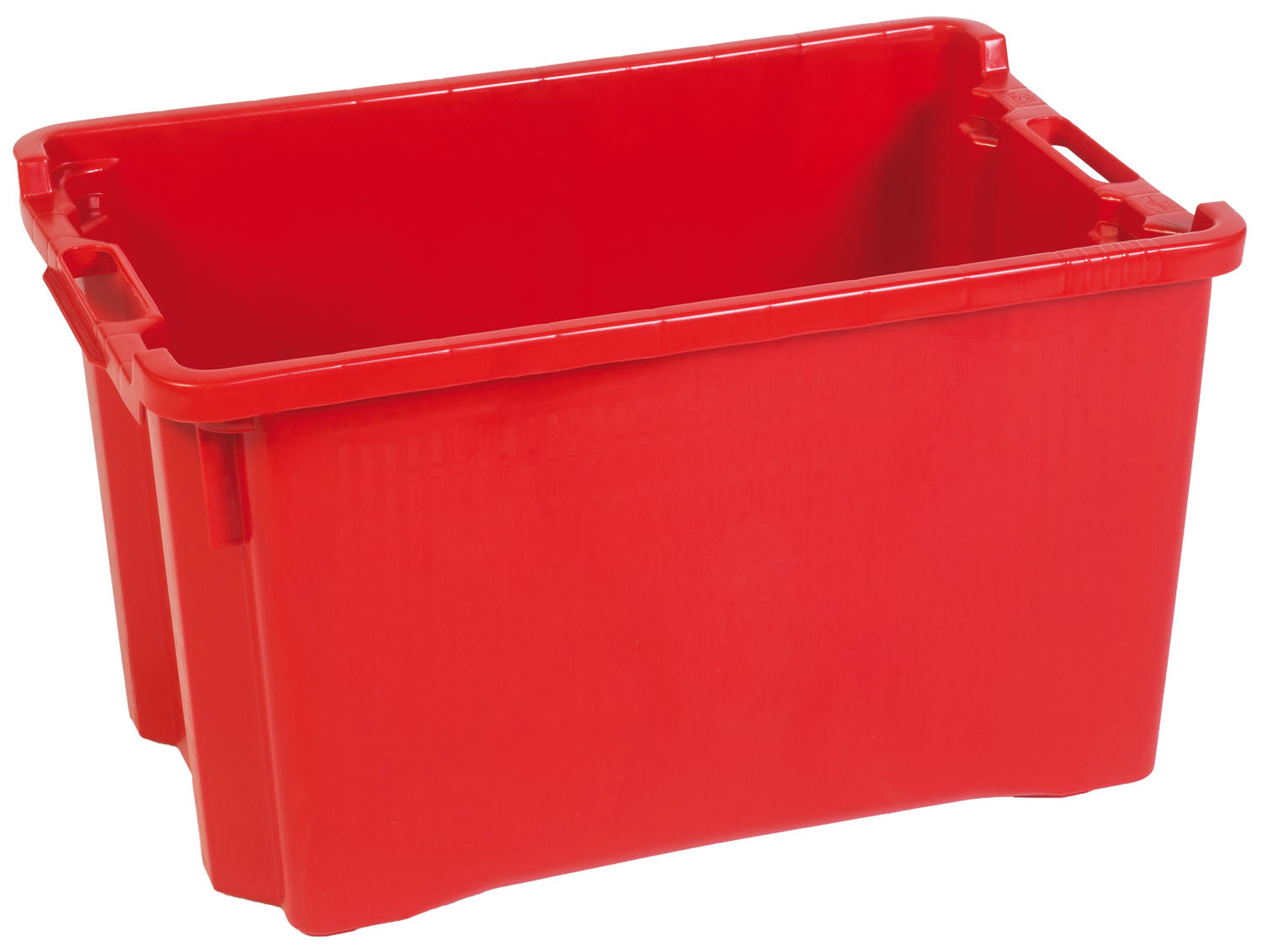 Caisse agricole fermée pour olives, raisins et tomates, empilable et empilable