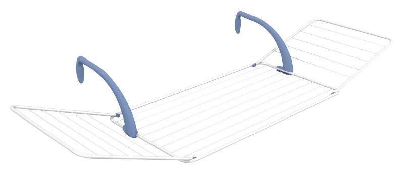 Corde à linge de balcon Gimi Brezza 200 et radiateur de 18 mètres