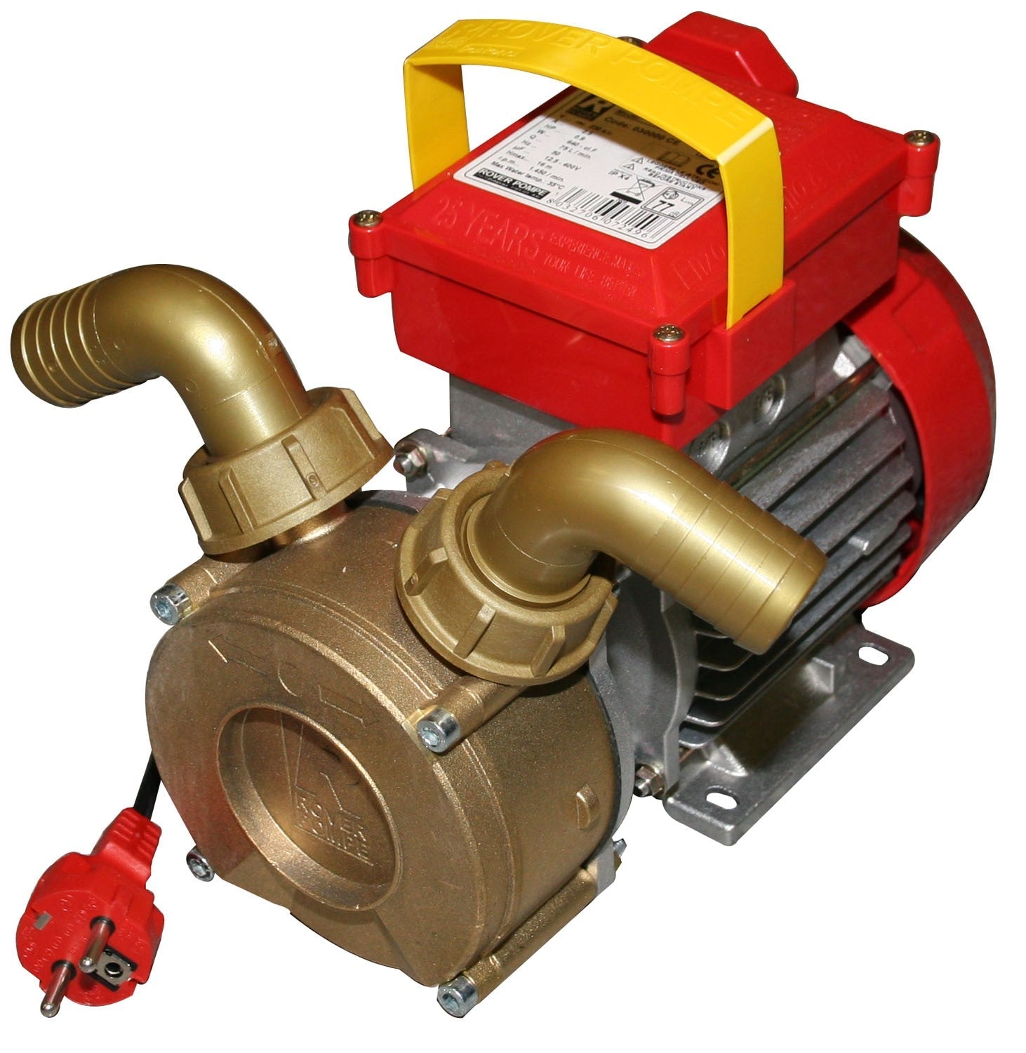 Pompe de transfert électrique à rotation réversible 650 W avec raccords 30 mm - Rover