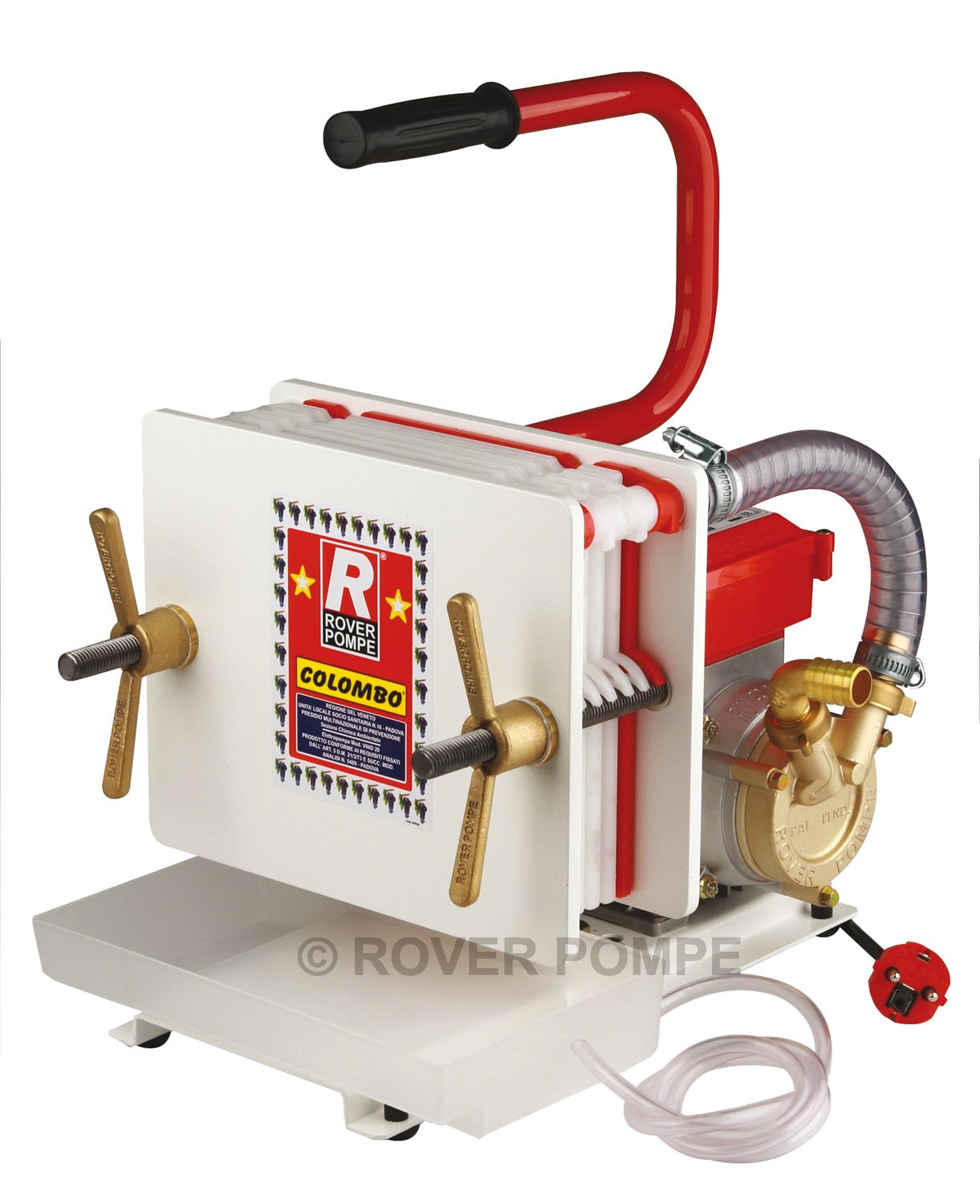 Pompe filtrante 6 couches pour aliments et boissons 340 W - Colombo 6 - 490000 - ROVER