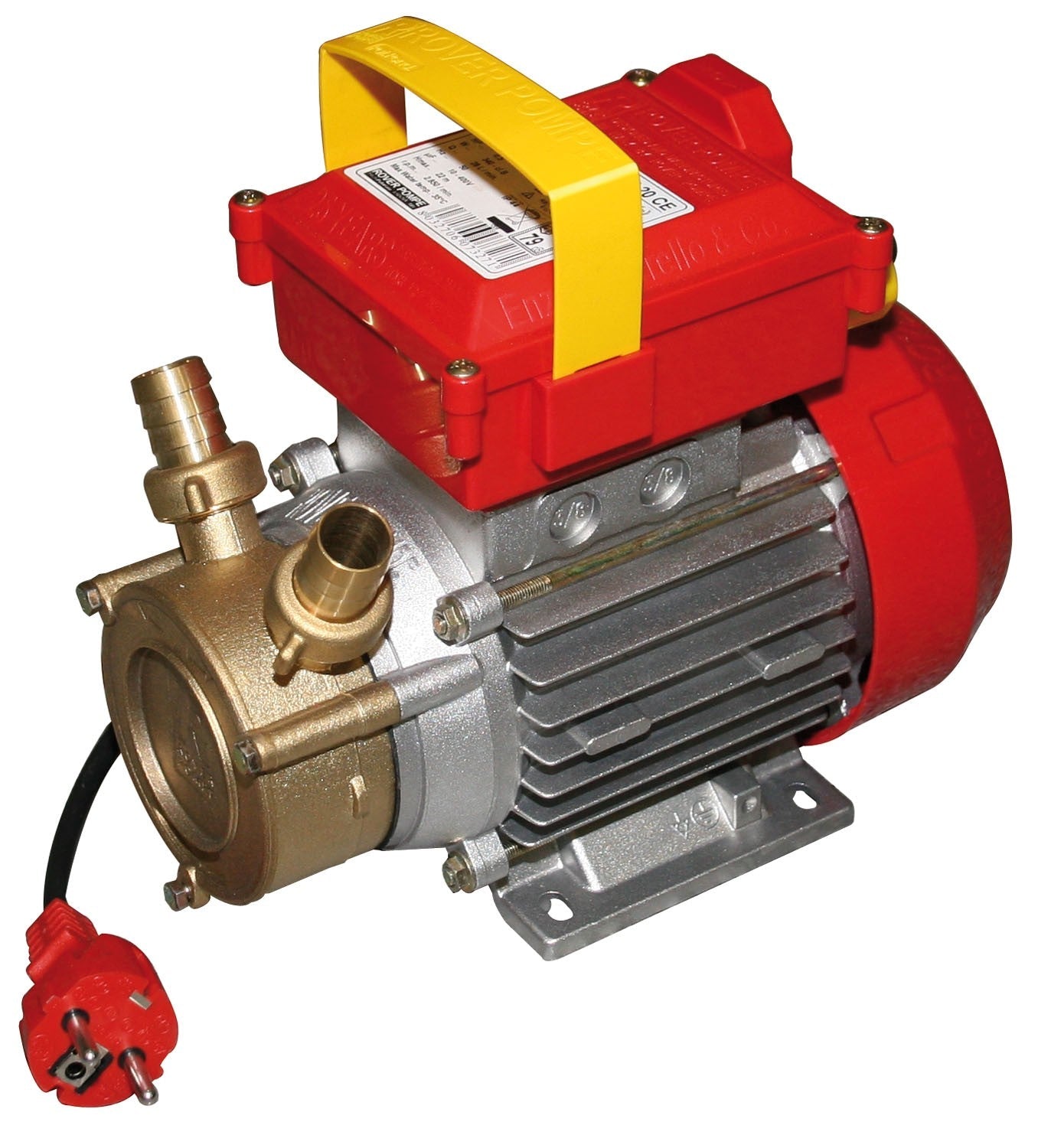 Pompe de transfert électrique à rotation réversible 340 W avec raccords 20 mm - Rover