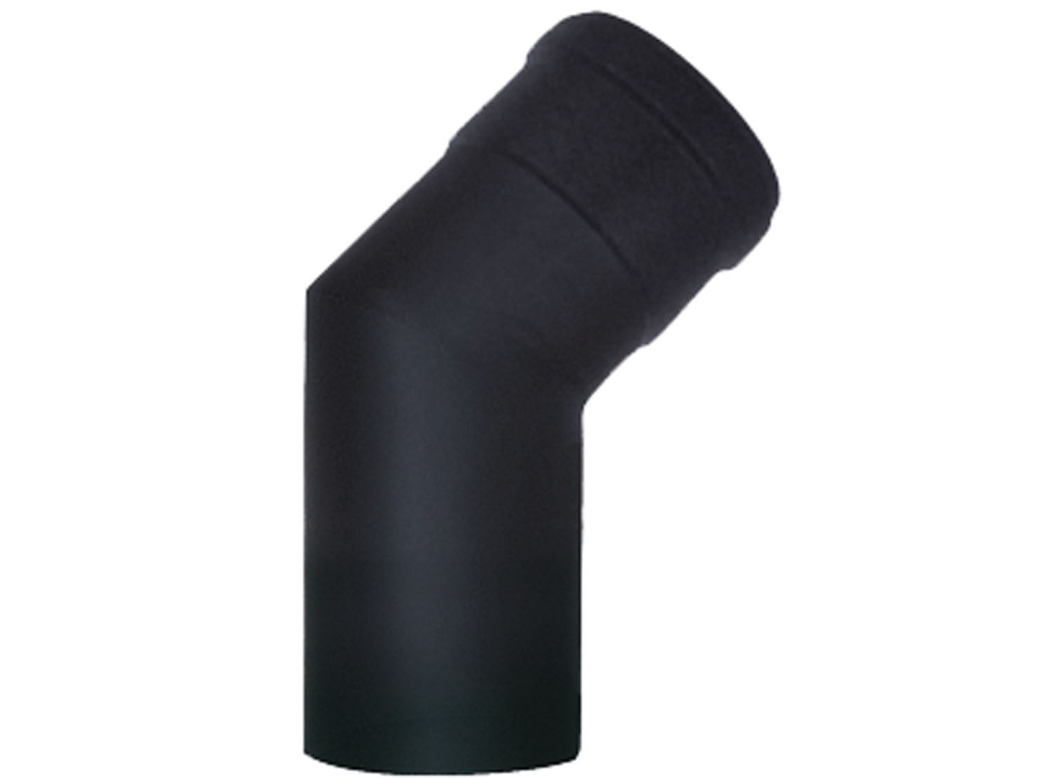 Coude 45° pour conduit de poêle à granulés