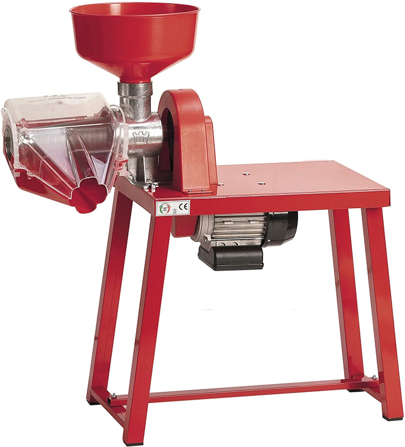 Presse-tomates électrique à courroie et presse-tomates de table TS plast Palumbo 