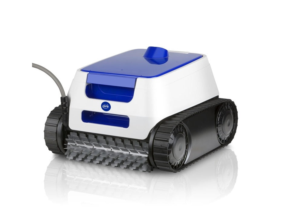 Robot puliscifondo con doppio motore ed aspirazione ciclonica per piscinae ER230 GRE