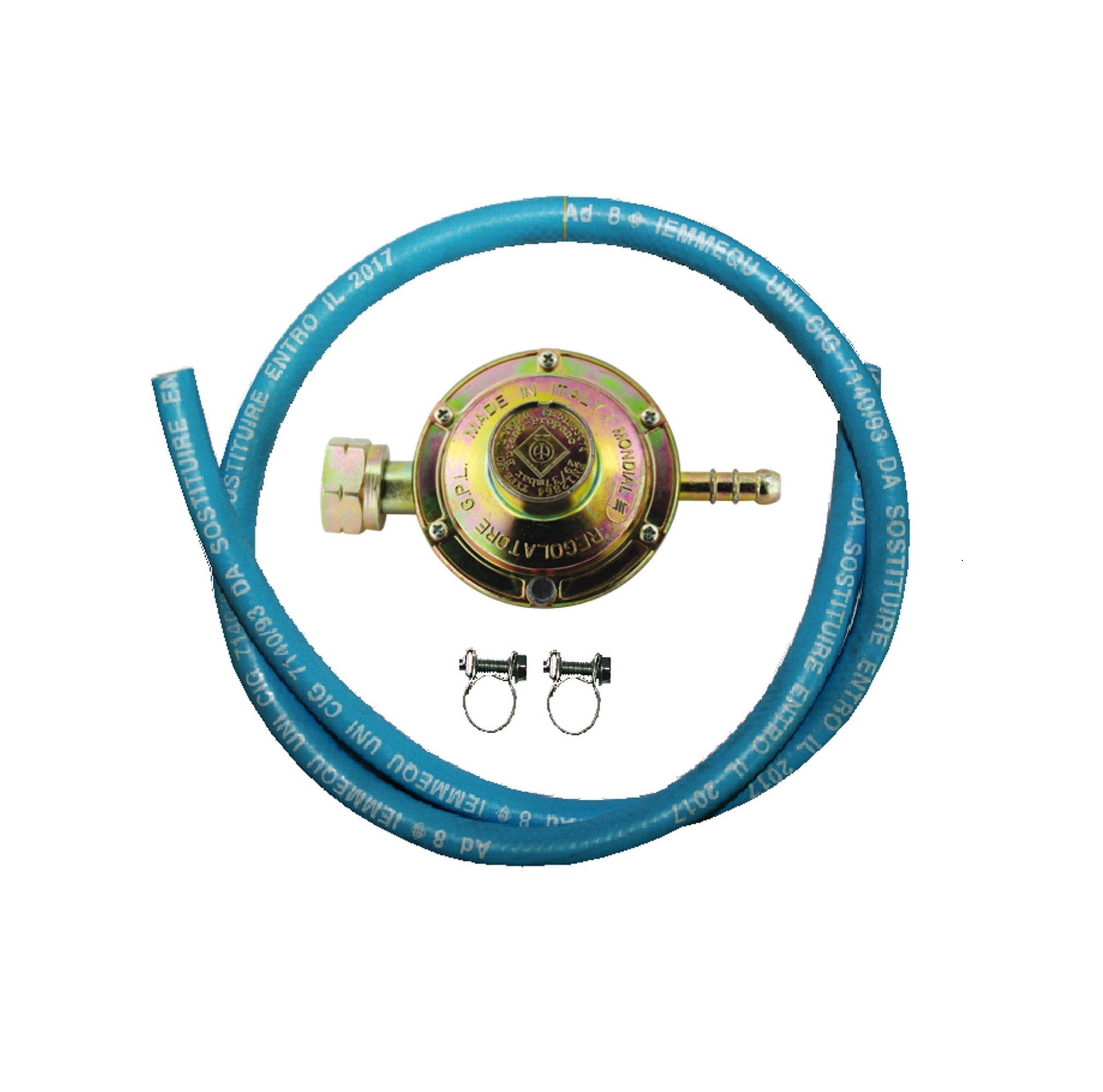 Kit régulateur de GAZ horizontal à calibrage fixe