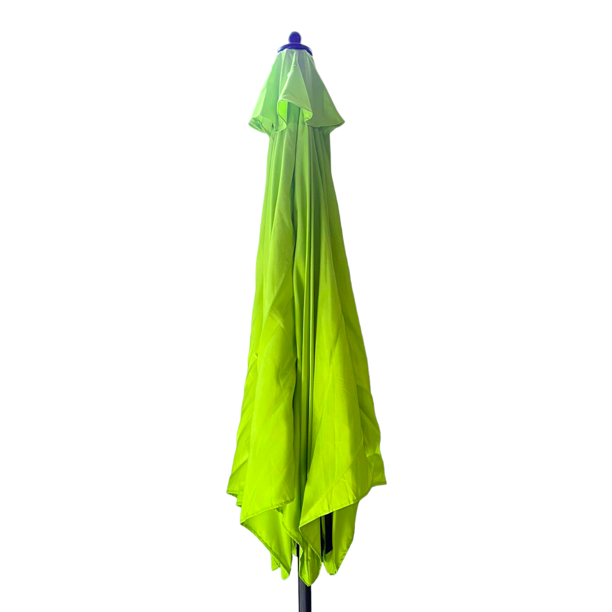 Parasol rond en aluminium 270 cm avec bouton de réglage Vert clair