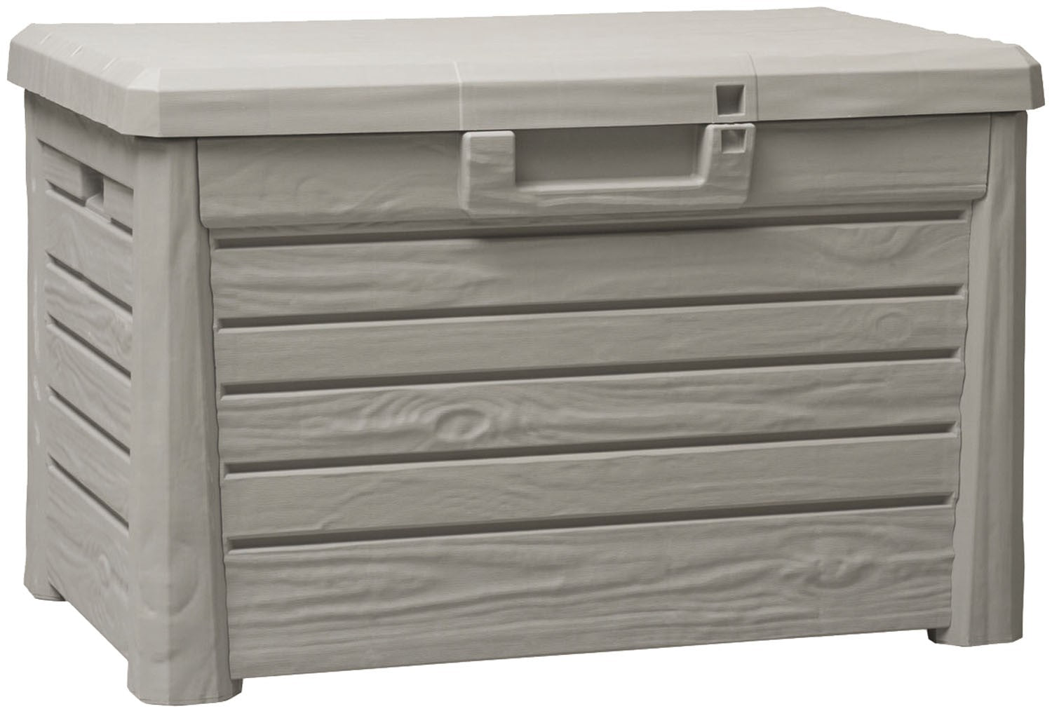 Malle en résine avec couvercle73x46x50 Coffre polyvalent Florida Compact