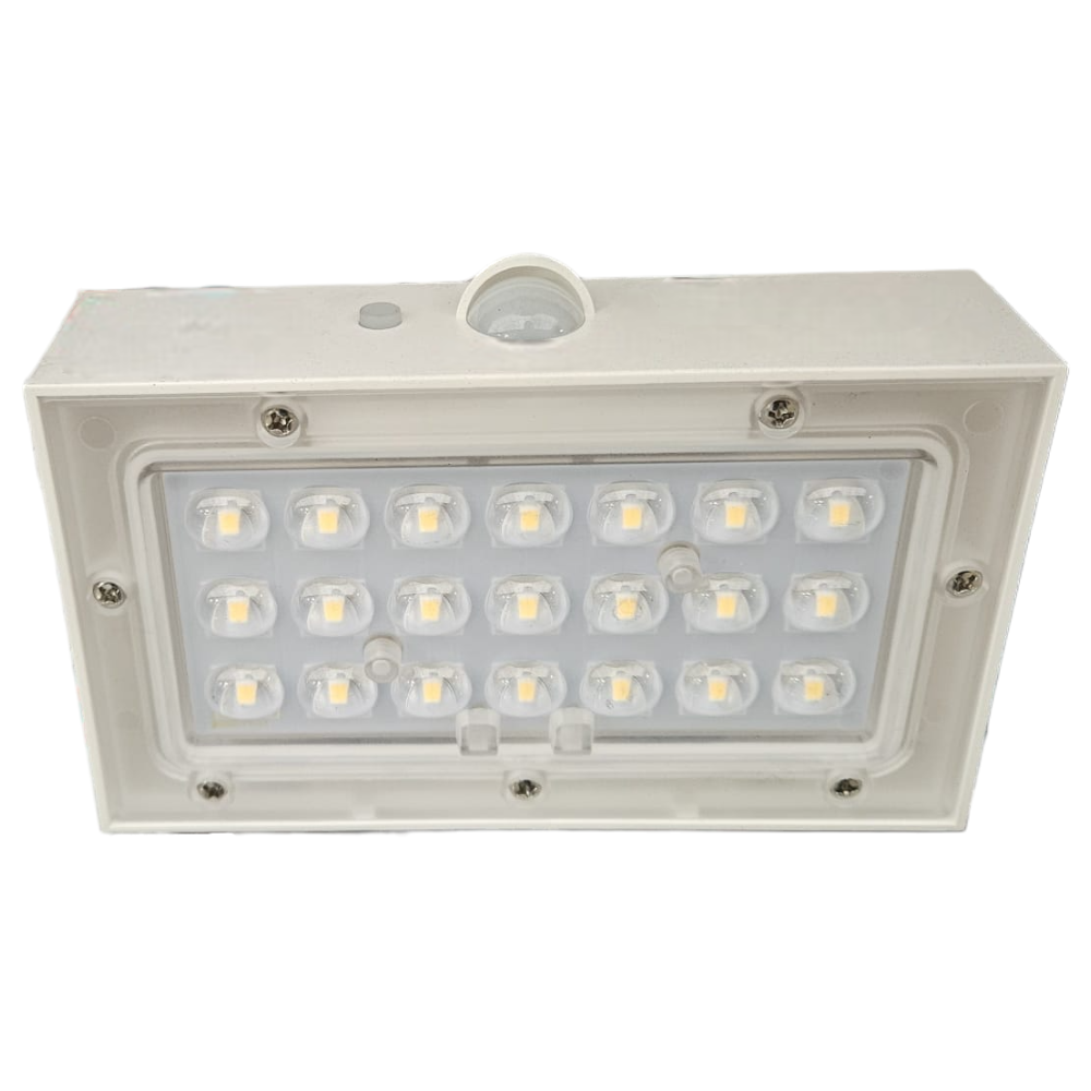 Plafonnier applique LED applique d'extérieur avec panneau solaire et détecteurs de mouvement 6 watts 800 lumen Century Domino