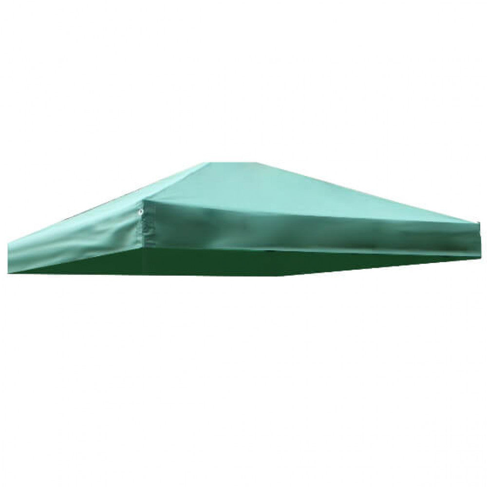 Telo di ricambio verde in poliestere 3x4.5 mt