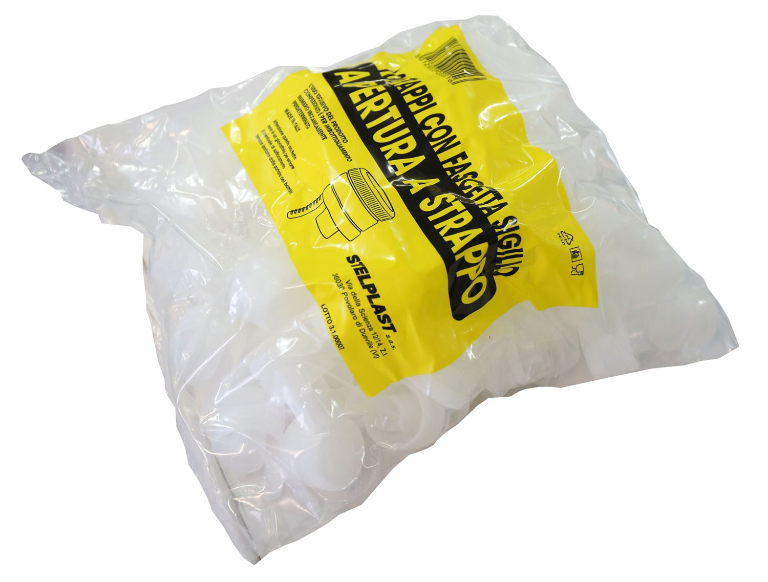 Bouchons avec bande pour vin mousseux