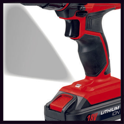 Trapano avvitatore a batteria 18V 1,5Ah reversibile e luce led integrata TC-CD 18-2LI EINHELL