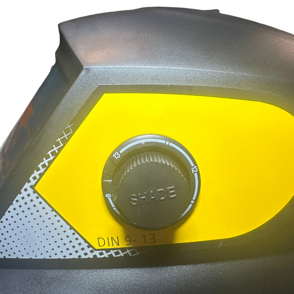 Masque de soudage professionnel avec système d'obscurcissement électronique et automatique STANLEY