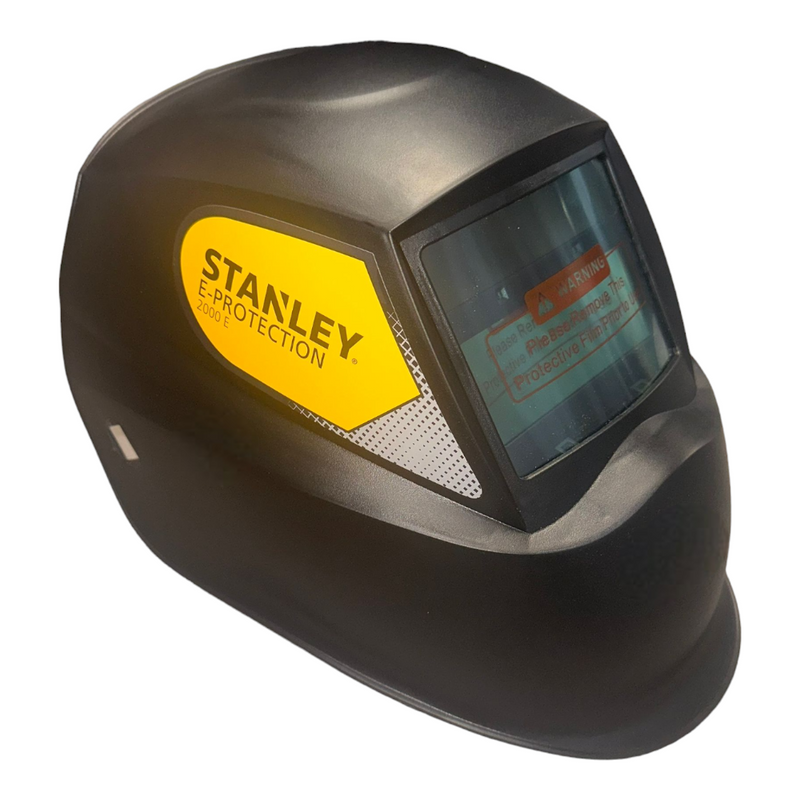 Maschera casco per saldare professionale con sistema di oscuramento elettronico e automatico STANLEY
