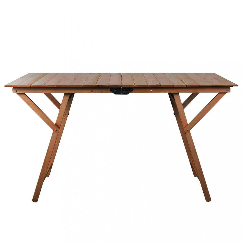 Table pliable 70x140 cm avec structure en bois Eventality