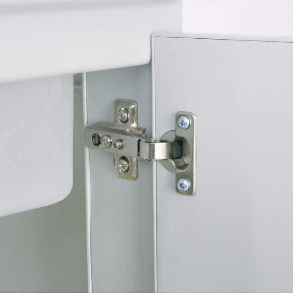 Meuble lavabo avec volet en polypropylène