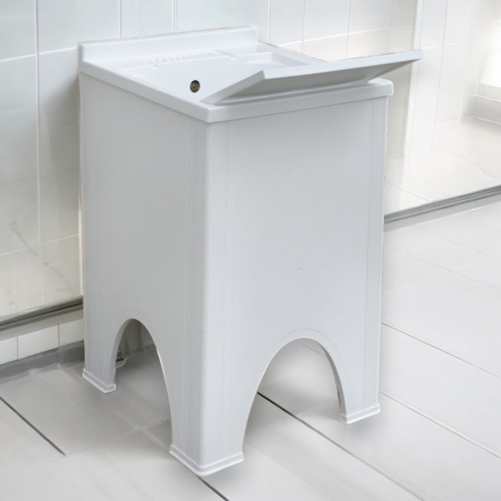Meuble lavabo Limpio 50x50xH80 cm en polypropylène