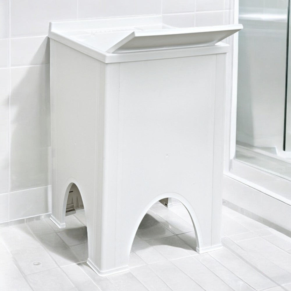 Meuble lavabo Limpio 50x50xH80 cm en polypropylène