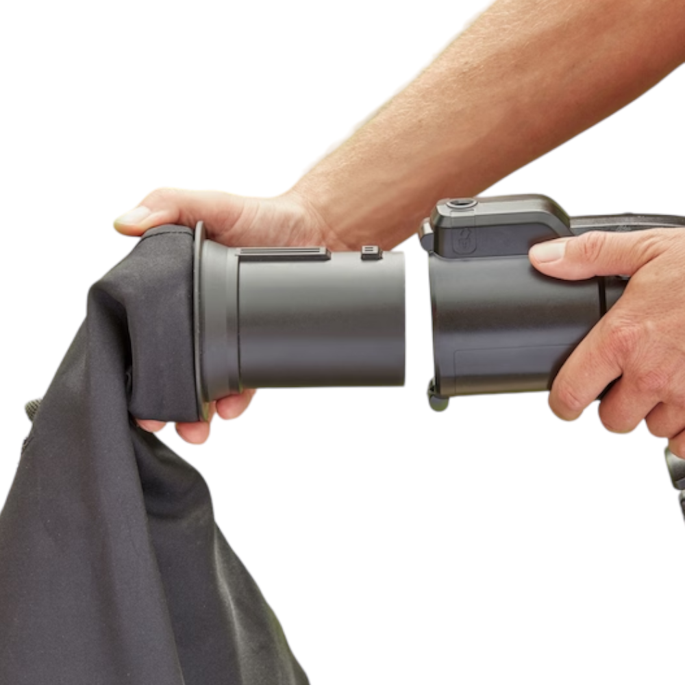 Aspirateur souffleur Broyeur de feuilles électrique avec sac Black + Decker BEBLV 2600W 