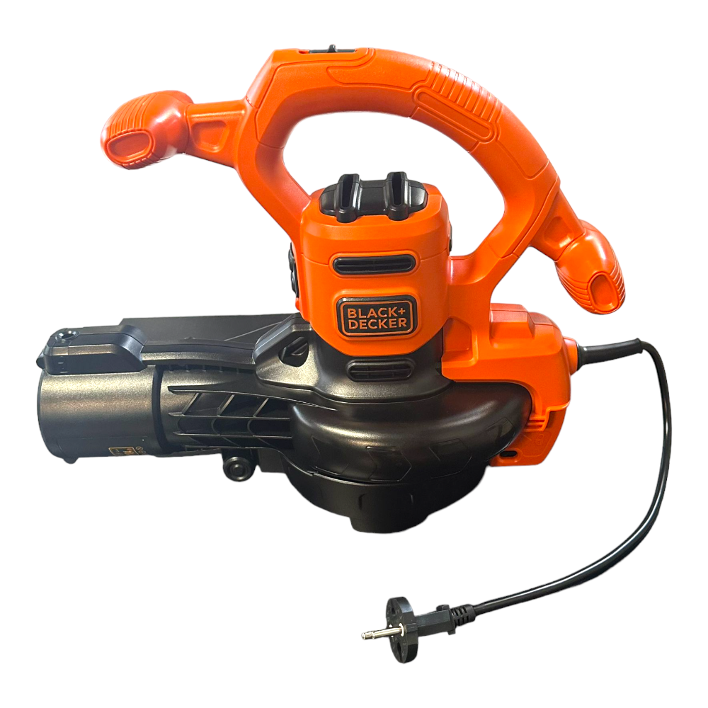 Aspirateur souffleur Broyeur de feuilles électrique avec sac Black + Decker BEBLV 2600W 