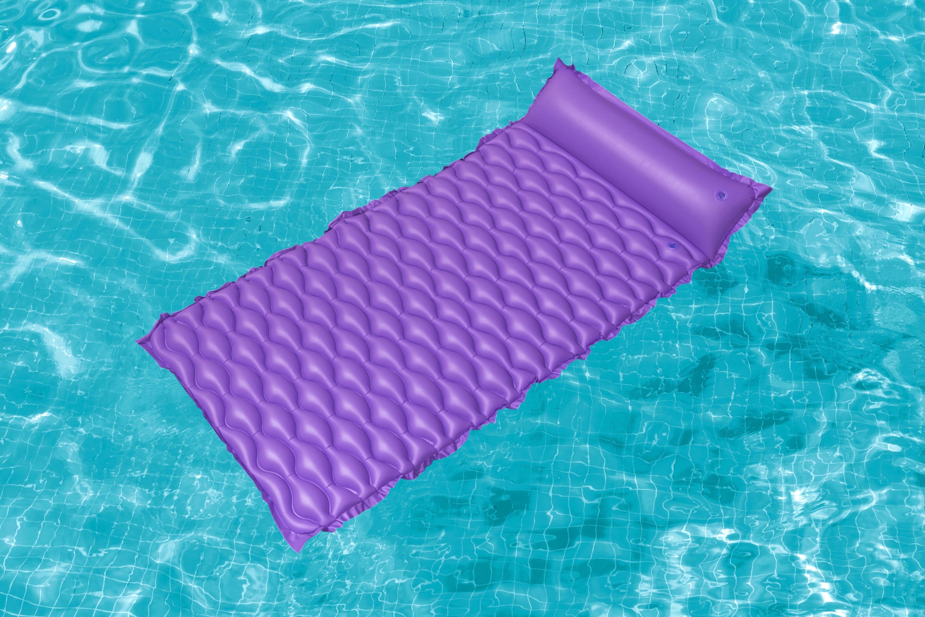 Bestway 44020 matelas gonflable enroulable peu encombrant pour piscine mer camping 