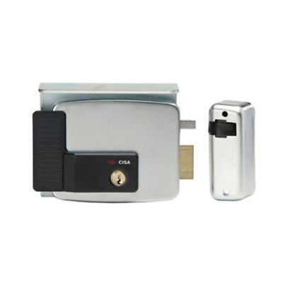 Serrure électrique à appliquer sur cylindre d'ouverture intérieure avec toit de protection CISA ART. 11721 