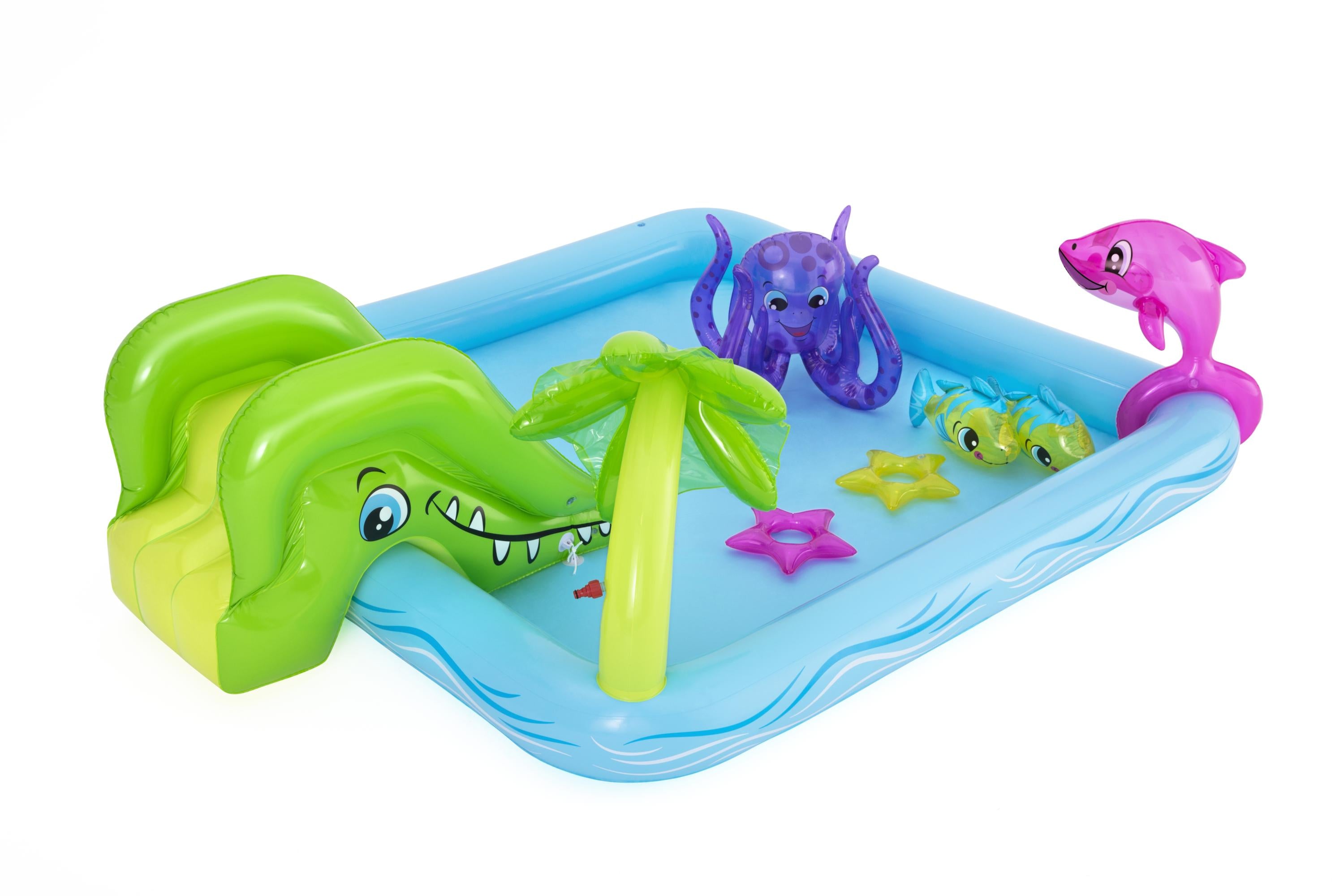 Piscine gonflable Aquarium fantastique centre de jeu Aquarium Bestway 53052 