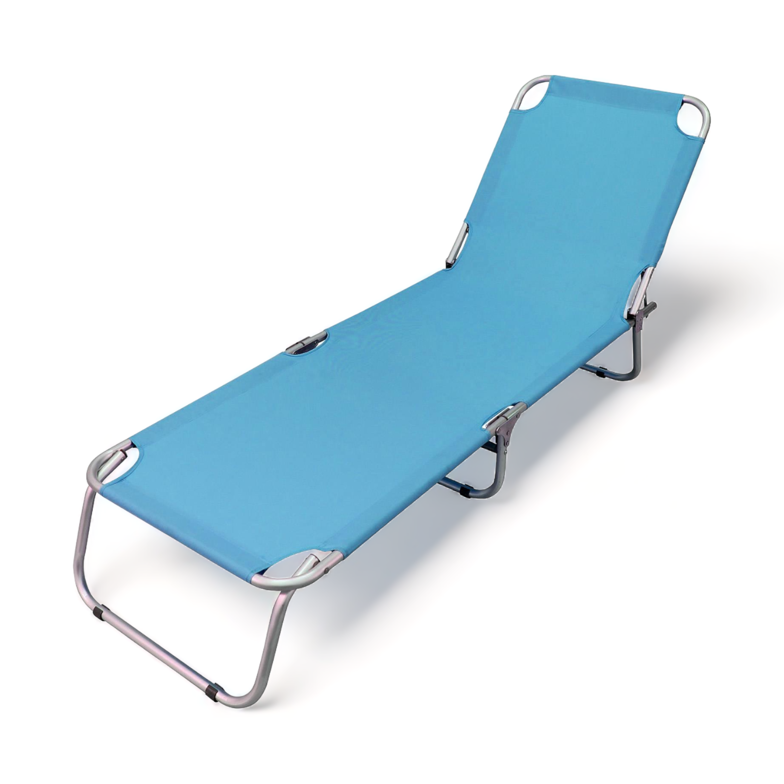 Lettino spiaggia giardino campeggio prendisole reclinabile e richiudibile Taormina