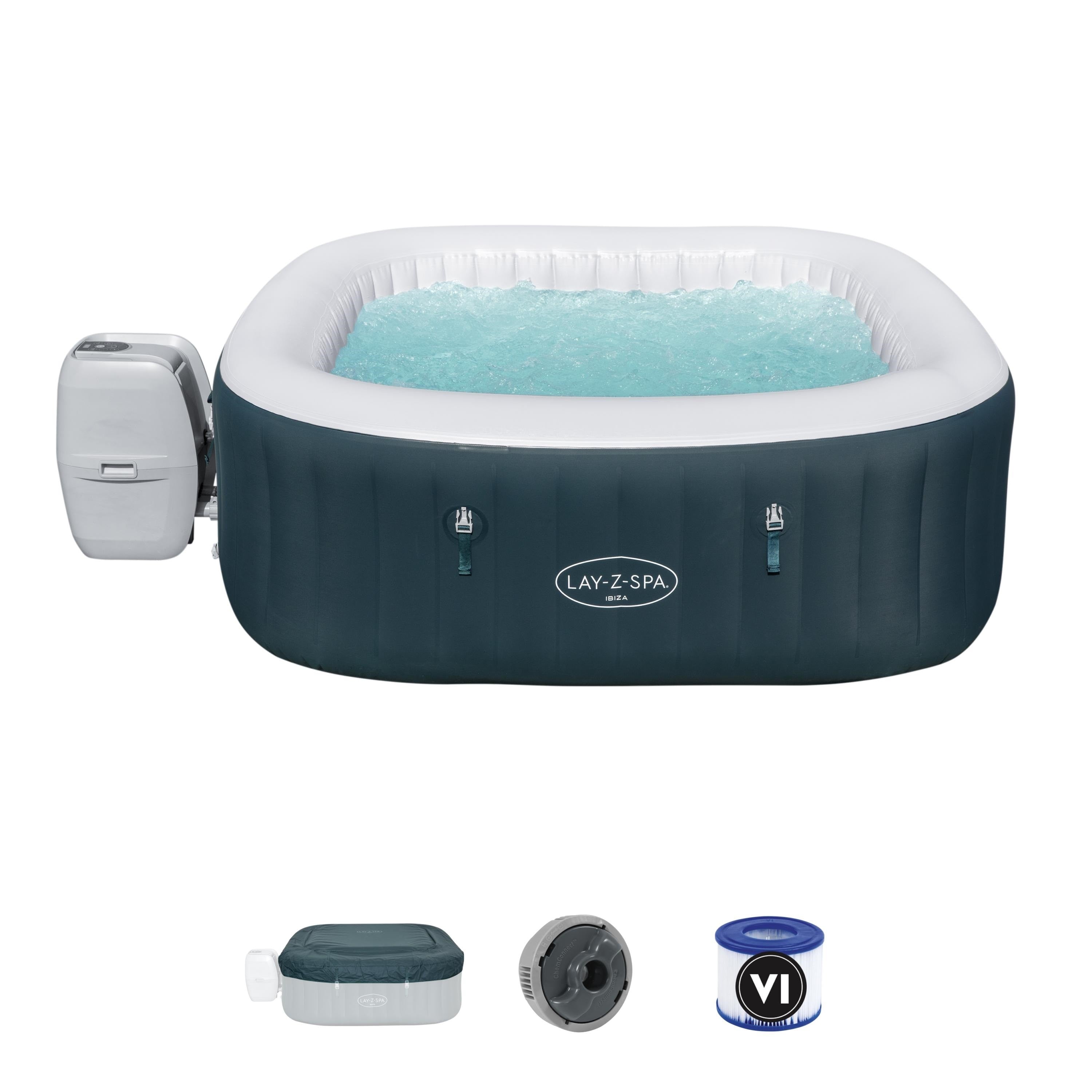 Piscine d'hydromassage SPA Lay-Z-Spa Ibiza AirJet Bestway 60015 