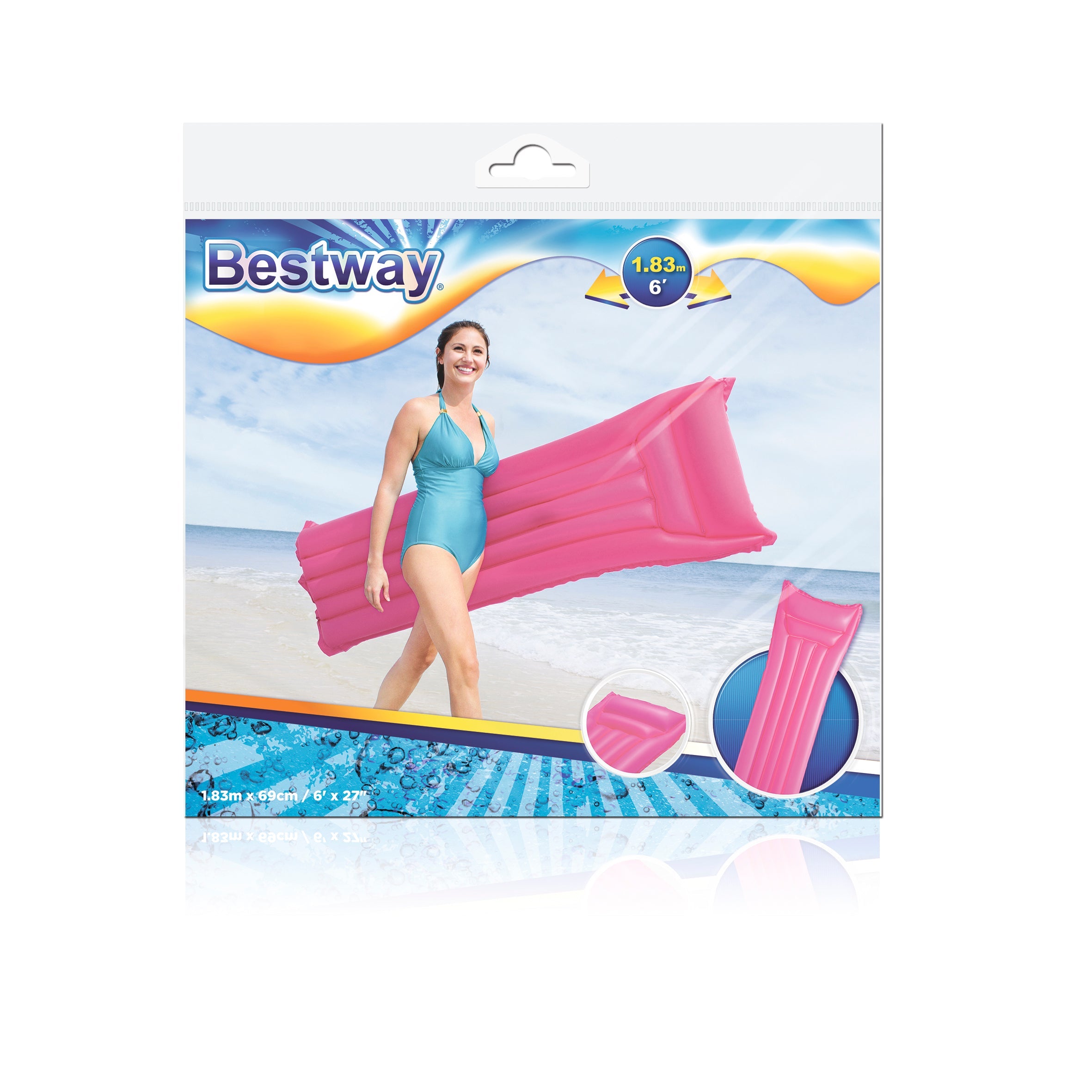 Matelas gonflable pour piscine de mer Ecomat Bestway 44007