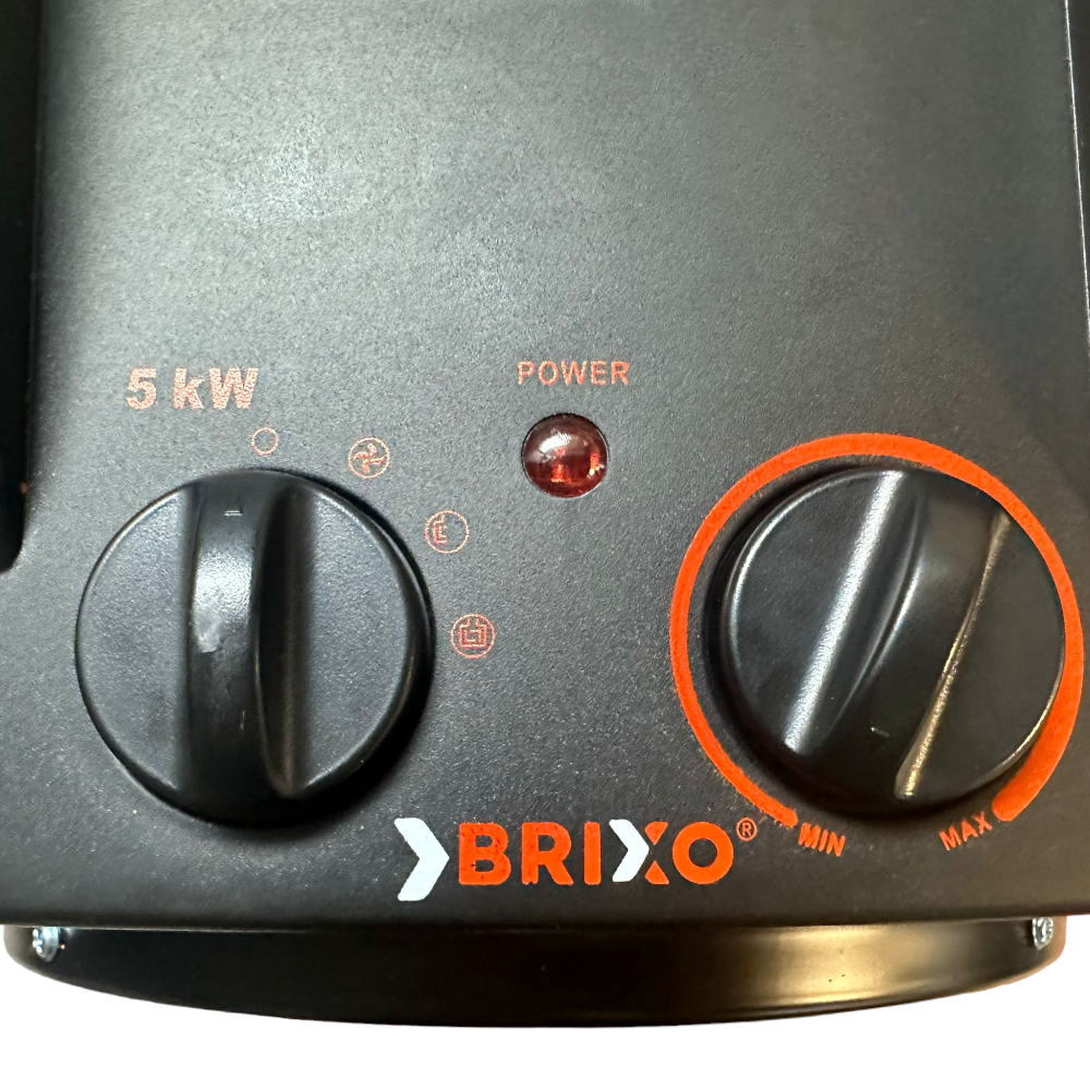 Générateur de chauffage de cuisinière électrique à air chaud industriel 380/400V avec connexion triphasée Brixo PTC 