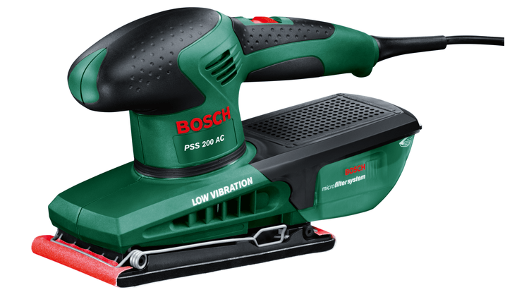 Ponceuse orbitale BOSCH PSS200AC 200W